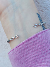 Load image into Gallery viewer, Chain Link Adjustable Cuff Bracelet