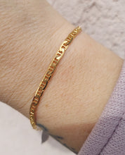 Load image into Gallery viewer, 7" 18K Gold Filled Mariner Bracelet - Gold Filled