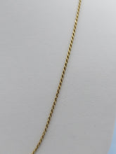 Load image into Gallery viewer, Gold Plated Rope Chain