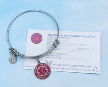 Load image into Gallery viewer, Medic Alert Bangle Bracelet - Adjustable