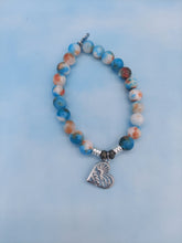 Load image into Gallery viewer, Seas the Day Silver Charm Bracelet - TJazelle
