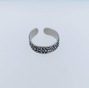 Butterfly Toe Ring - Sterling Silver