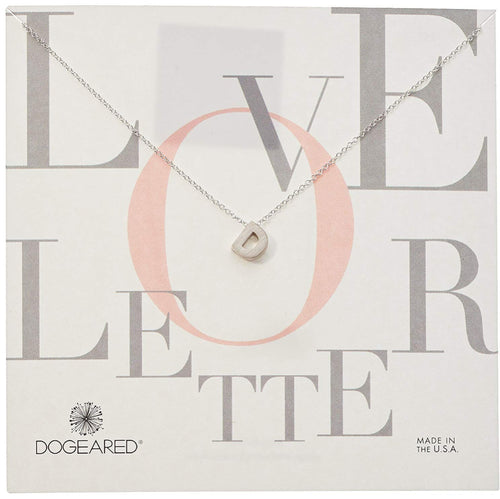 Dogeared Love Letter Necklace D