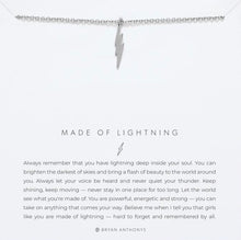 Load image into Gallery viewer, Made of Lightning Necklace