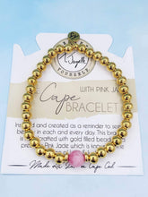 Load image into Gallery viewer, Pink Jade - TJazelle Cape Bracelet