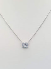 Load image into Gallery viewer, Diamond Emette Pendant- 14K White Gold