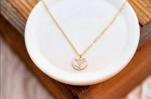 Load image into Gallery viewer, Birth Flower Necklace- Gold Filled