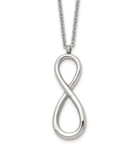 Infinity Symbol Necklace - Stainless Steel
