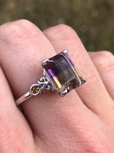 Load image into Gallery viewer, Ametrine Ring - 14K White Gold