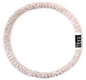 Pink Champagne Elegance Roll On Anklet - Lily and Laura