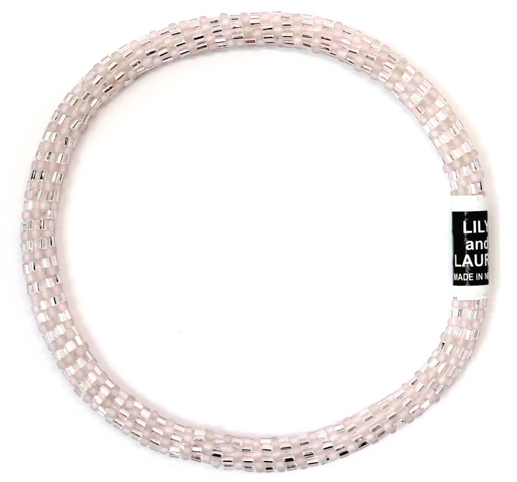 Pink Champagne Elegance - Roll On Lily and Laura Anklet