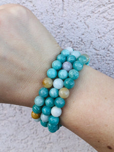 Soothing Multi Amazonite Stacker - TJazelle