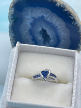 Load image into Gallery viewer, Intuitive Iolite Ring - 10K White Gold