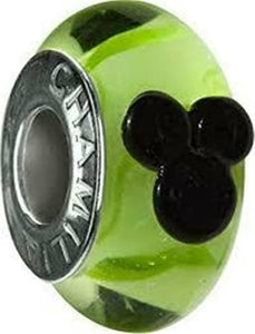Mickey Mouse Murano Glass Bead - Disney