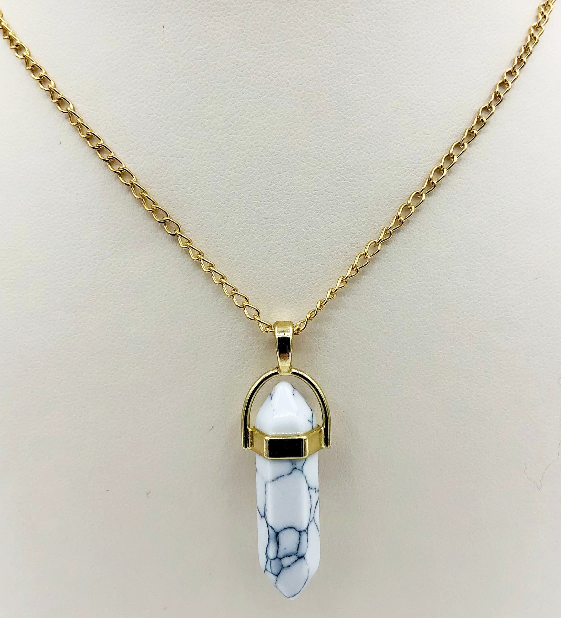 Howlite necklace & earring set – Soul Jewels Cork