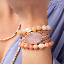 Load image into Gallery viewer, Pearl &amp; Gemstone Bracelet
