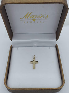 Medium Cross - 14K Yellow Gold