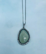 Load image into Gallery viewer, Moonstone Necklace  - Sterling Silver