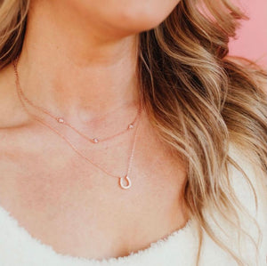 Milky Pink Dreams Layering Necklace