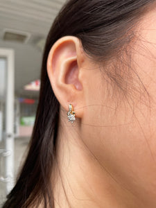 Shooting Star Studs - 10K Gold