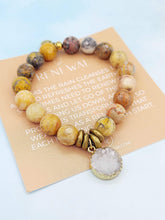 Load image into Gallery viewer, Renewal - Mexican Agate Beaded Bracelet