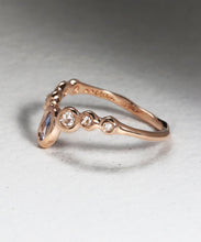 Load image into Gallery viewer, Transcendent Stacking Band- Rose Gold Size 7