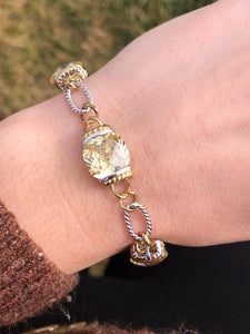 Citrine Bracelet - Sterling Silver