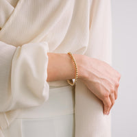 Load image into Gallery viewer, Golden Hour Medium Stretch Bracelet