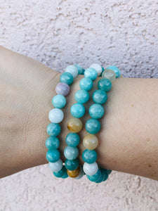 Soothing Multi Amazonite Stacker - TJazelle