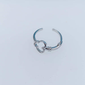 Key Toe Ring - Sterling Silver