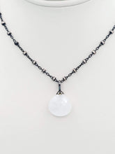 Load image into Gallery viewer, Moonstone Faceted Drop  Necklace- Phillip Gavriel