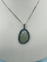 Load image into Gallery viewer, Moonstone Necklace  - Sterling Silver