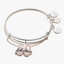 Load image into Gallery viewer, 'Fabulous 50' Charm Bangle Bracelet - Alex and Ani
