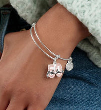 Load image into Gallery viewer, 'Fabulous 50' Charm Bangle Bracelet - Alex and Ani