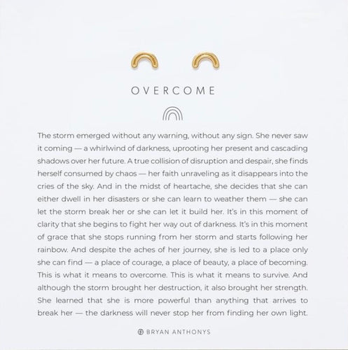 Overcome Earrings- Bryan Anthony
