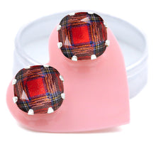 Load image into Gallery viewer, Plaid You’re Here Mega Cushion Bling