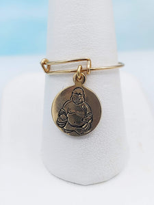 Happy Buddha Disc Ring - Alex and Ani