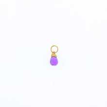 Load image into Gallery viewer, Lotus Birthstone Charms