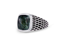 Load image into Gallery viewer, Seraphinite Stone Ring