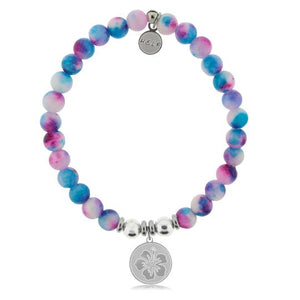 Hibiscus- TJazelle H.E.L.P Charity Charm Bracelet