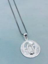 Load image into Gallery viewer, Miraculous Medal Necklace - Sterling Silver