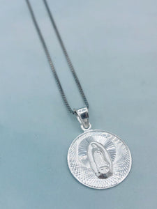 Miraculous Medal Necklace - Sterling Silver