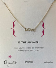 Load image into Gallery viewer, Dogeared Love Necklace - Sterling Silver