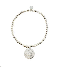 Load image into Gallery viewer, Have Faith- Sentiment Charm Bracelet