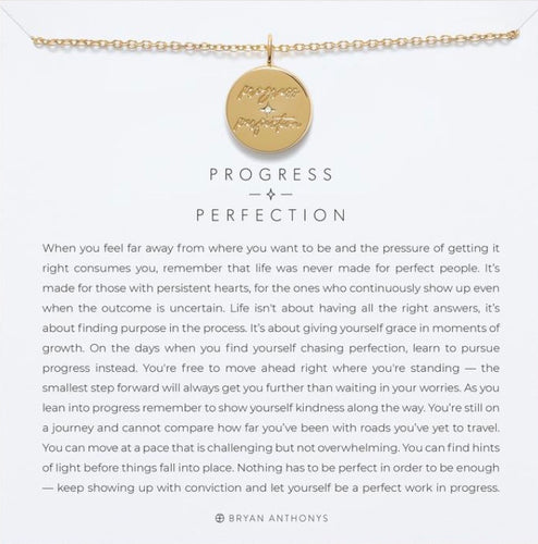 Progress Perfection Necklace- Bryan Anthony