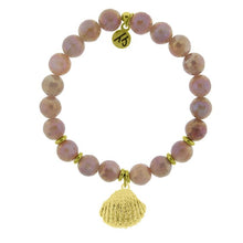 Load image into Gallery viewer, Seashell Gold Charm Bracelet - TJazelle
