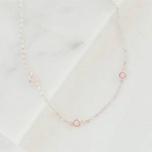 Milky Pink Dreams Layering Necklace