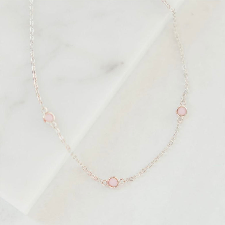 Milky Pink Dreams Layering Necklace