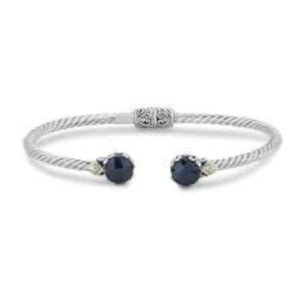 September- Sapphire Glow Bangle