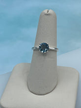 Load image into Gallery viewer, Aqua Silver Ring